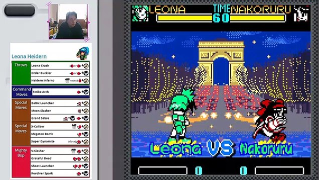 (NeoGeo Pocket Color) Gals Fighters - 04 - Leona Heidern - Level 5