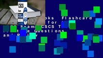 About For Books  Flashcard Study System for the CSCS Exam: CSCS Test Practice Questions and Review