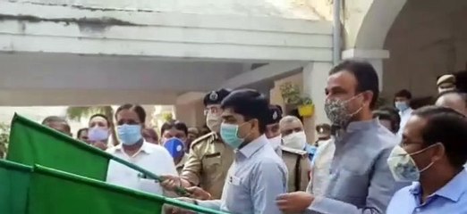 सहारनपुर में हरी झंडी दिखाकर प्रारम्भ किया गया "मिशन शक्ति अभियान"
