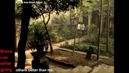 Bruce lee while going to school