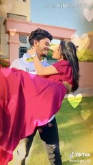 Raat bairan hui o re sathiya _ tiktok latest love videos _ faisu, jannat, riyaz ❤️
