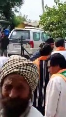 मंत्री ब्रजेंद्र सिंह यादव का धमकी देते हुय वीडियो वायरल