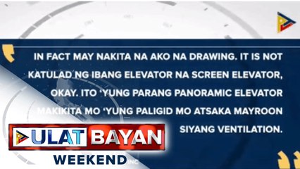 Planong paglagay ng elevator sa footbrigde patungong EDSA Busway, ipinasilip