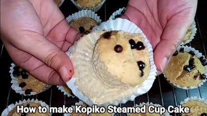 COFFEE STEAMED CUPCAKE