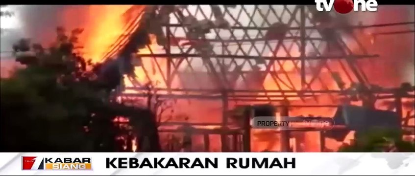 Korsleting Listrik, Rumah Warga di Ogan Ilir Hangus Terbakar