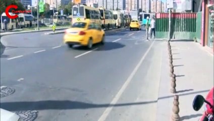 İstanbul’da feci ölüm kamerada