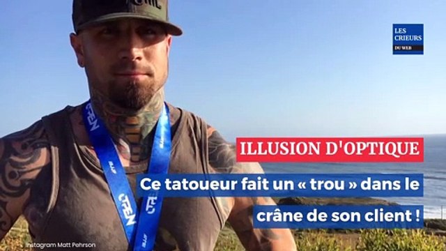 Un tatoueur réalise des tatouages 3D impressionnants