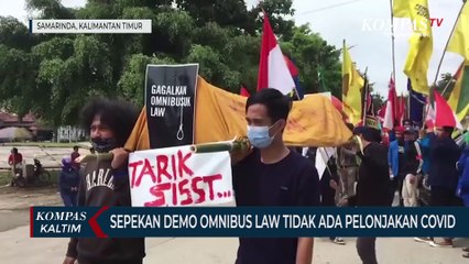 Sepekan Demo Omnibus Law Tidak Ada Pelonjakan Covid-19