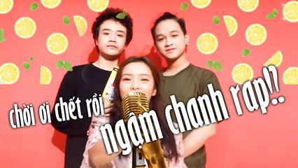 [NHẬT KÝ P336] Challenge GINA M vừa ngậm chanh vừa rap 