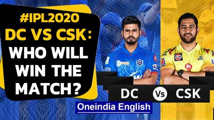 IPL 2020: DC would look to come to winning ways against CSK faces at Sharjaah | OneIndia News