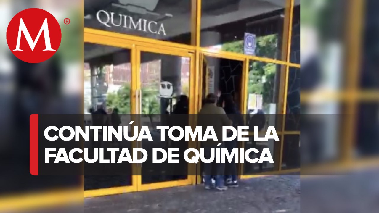 Toman instalaciones de la Facultad de Química de la UNAM