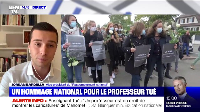 Jordan Bardella: Il faut engager la dissolution des associations qui se font les relais du fondamentalisme islamiste