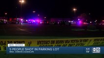 At least 5 people shot in Mesa parking lot