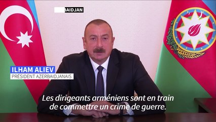 Nagorny Karabakh: Le président azerbaïdjanais jure de "venger" les civils tués à Gandja