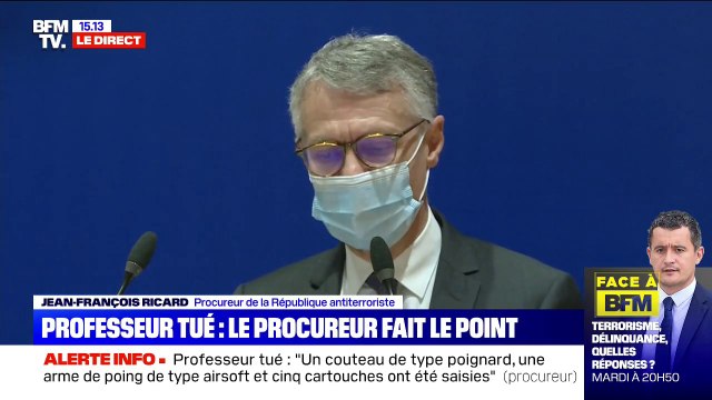 Conflans-Sainte-Honorine: un texte de revendication et une photographie de la victime ont été retrouvés dans le téléphone de l'assaillant