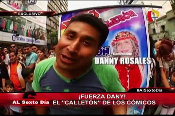 El calletón en Gamarra: La ayuda para el gran Dany Rosales empieza a llegar