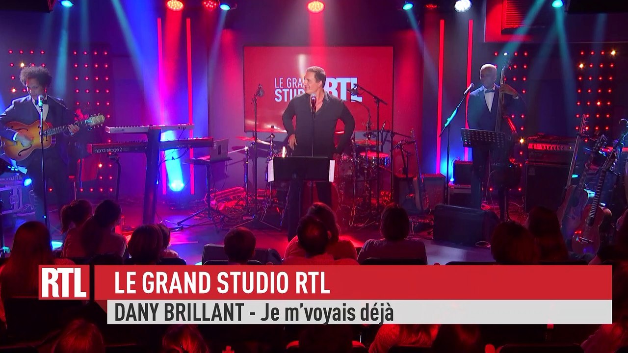 Dany Brillant - Je m'voyais déja (Live) - Le Grand Studio RTL