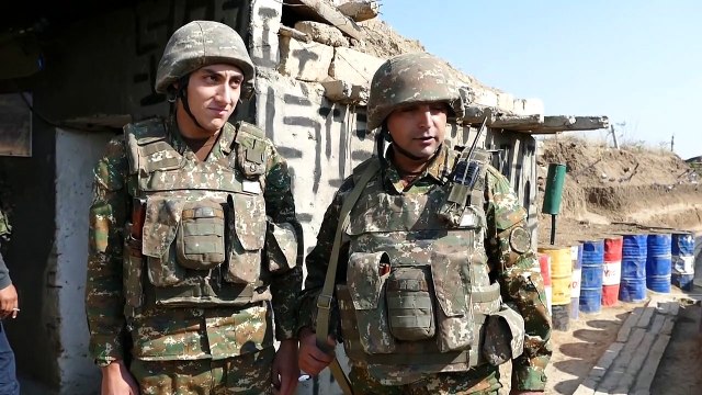 Нагорный Карабах: жизнь в окопах