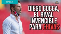 Ya sea como jugador o DT, Diego Cocca no pierde ante Chivas