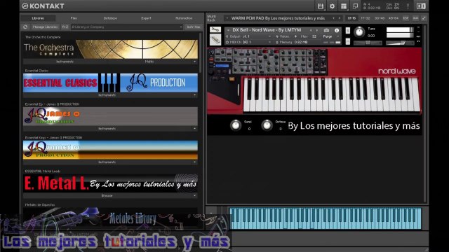 Nord Wave - DX BELL - SAMPLES KONTAKT 5.5.1 o superior