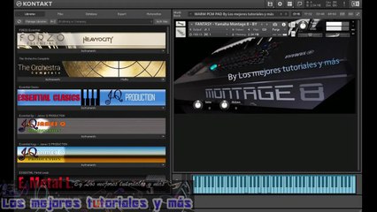 Download Video: Yamaha Montage 8 - FANTASY Musical instrument - SAMPLES KONTAKT 5.5.1 o superior