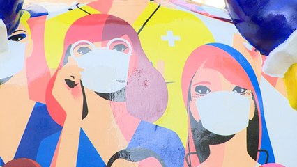 Nueva edición de 'Meninas Madrid Gallery', esta vez dedicada a los sanitarios