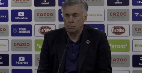 Ancelotti reaction to Merseyside derby draw
