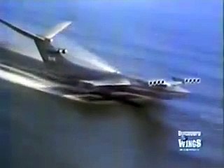 Caspian Sea Monster Ekranoplan Flight Video