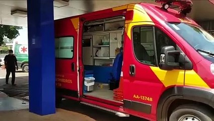 Criança de 5 anos fica ferida ao sofrer queimadura com água quente