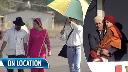 Rare Video From The Sets Of Gadar | Sunny Deol | Ameesha Patel | Flashback Video
