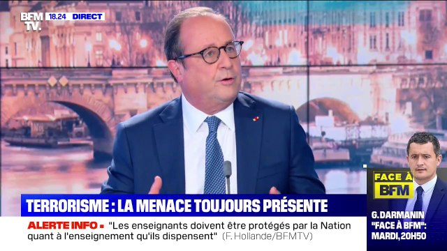 François Hollande: On aura d'autres attentats terroristes, n'imaginons pas que nous en aurons terminé d'un seul coup parce qu'il y aura une loi supplémentaire