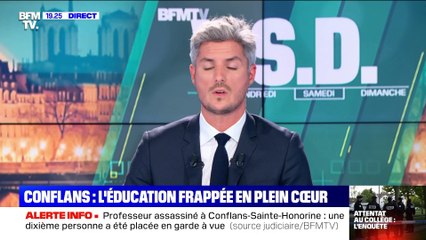 Attentat à Conflans: l'Education frappée en plein coeur - 17/10
