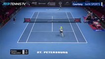 Rublev into St Petersburg showpiece after beating Shapovalov