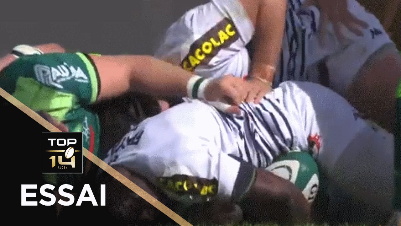 TOP 14 - Essai de Mahamadou DIABY (UBB) - Pau - Bordeaux-Bègles - J5 - Saison 2020/2021