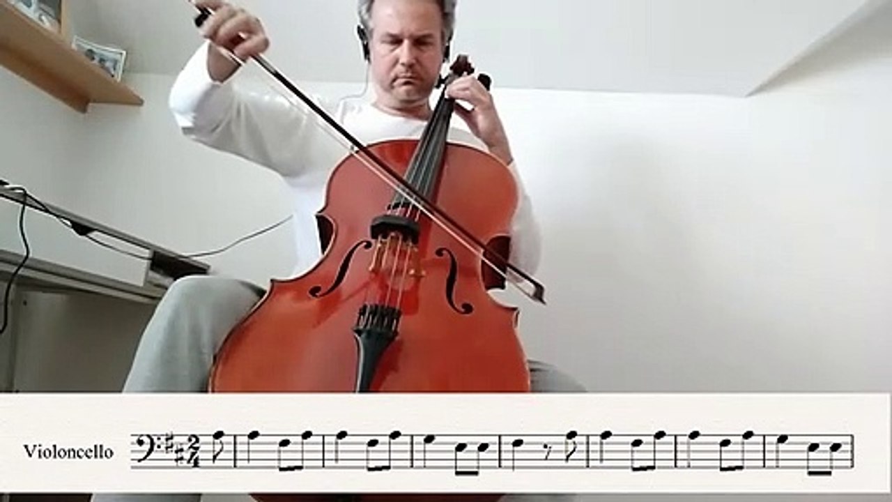 O Come Little Children (Nr.6 Suzuki Cello School 1)
