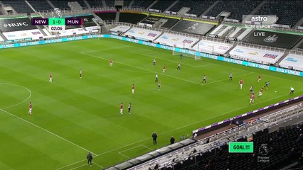 Luke Shaw Own Goal - Newcastle United vs Manchester United 1-0 17/10/2020 :