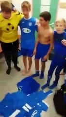 Le chant de la victoire de nos U15