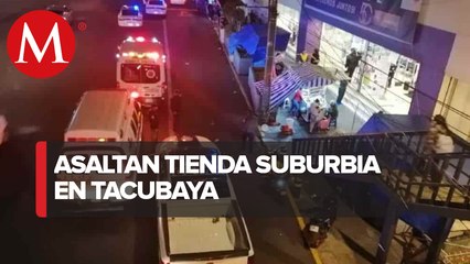 Asaltan Suburbia y se llevan celulares en la Miguel Hidalgo; hay tres detenidos