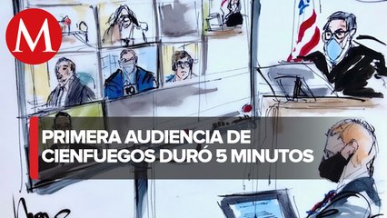 Con cubrebocas y por videoconferencia, así fue audiencia exprés de Cienfuegos