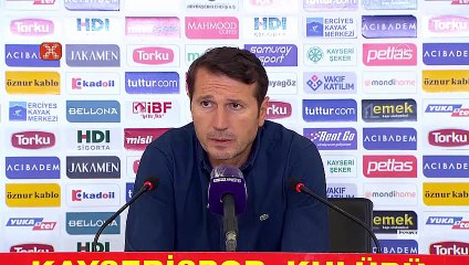 Bayram Bektaş: "Üzüldük"