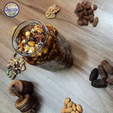 Dry Fruit Honey Mix | Dry Fruits Honey | Immunity Boosting Dry Fruits Mix | Desi Cook