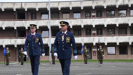 Florennes: cérémonie des fastes à la base aérienne (16.10.20)