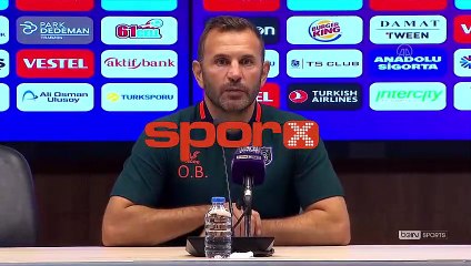 Okan Buruk: "Haklı galibiyet aldık"