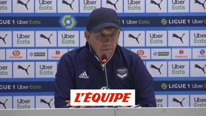 Gasset : « L'OM était bien au-dessus de nous » - Foot - L1 - Bordeaux