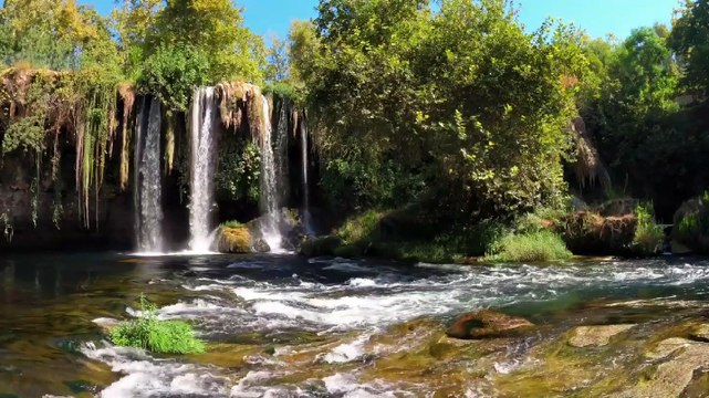 Relaxing Waterfall Sounds for Sleep Fall Asleep & Stay Sleeping with Water White Noise