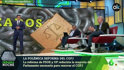 Inda sobre la reforma del CGPJ: "Esto técnicamente es un golpe de Estado judicial"