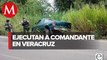 Asesinan a balazos a comandante de la policía municipal en Veracruz