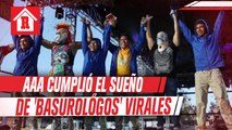 AAA cumplió el sueño de los 'Basurológos' que se hicieron virales