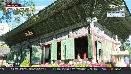 거리두기 완화 속 종교행사 재개…방역수칙 '철저'