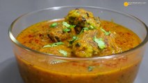 मूंगदाल- पालक के तवे पर बने हुये टिक्के की करी ।  Moong dal - Palak Tikka Masala Curry - Nisha Madhulika - Rajasthani Recipe - Best Recipe House